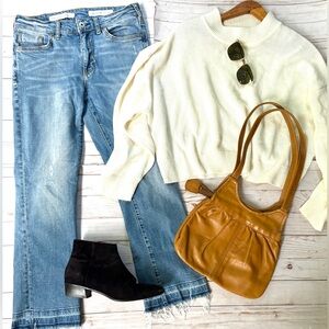 Pilcro high rise flare jeans